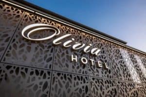 Facade of Olivia Hotel