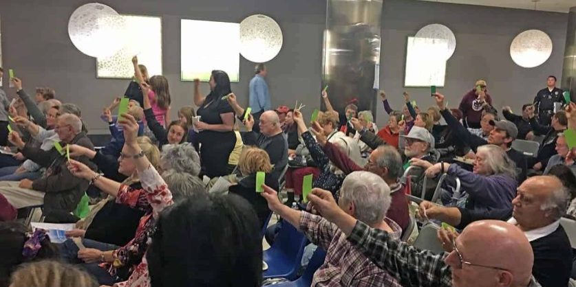 WNC Seat 7 stakeholders casting their votes on March 14th 2019