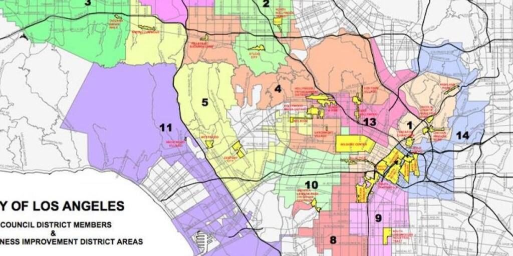 los-angeles-city-council-district-map